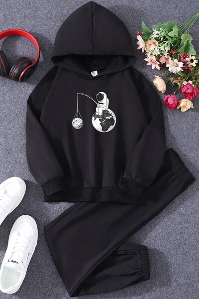 uyguntarz Sada teplákových souprav pro děti s motivem vesmíru