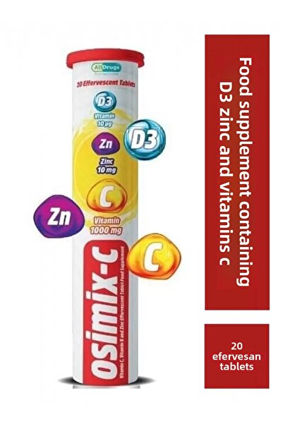 mcg pharma أوسيميكس سي 1000 مجم 20 قرص فوارة