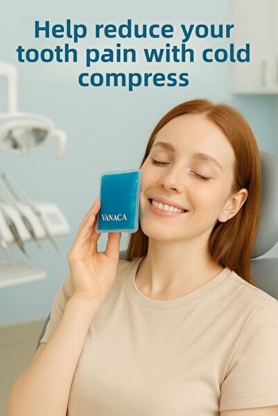 Vanaca Grup 10Pcs Hot Cold Compress Gel Ice Pack - Reusable Thermogel 13Cmx13Cm