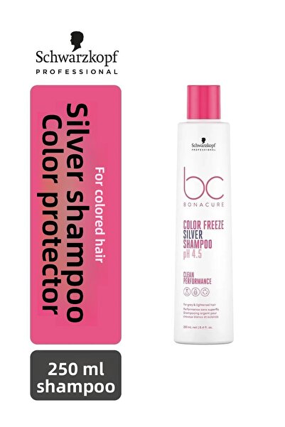 Bonacure Bc Bonacure Color Freeze Reducing Unwanted Warm Shades Purple Shampoo 250ml