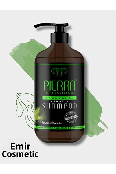 PİERRA شامبو العناية بالشعر الخالي من الأملاح من هورس تيل 1000 مل
