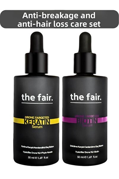 the fair. Vegan Hair Care Set - Anti-Shedding and Fracture, 100 ml