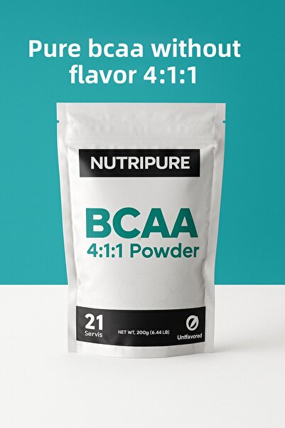 Nutripure بي سي ايه ايه 4:1:1 105 جم - بدون نكهة