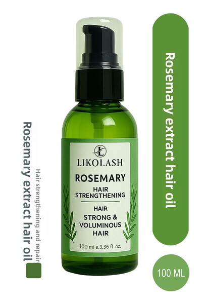 Likolash علاج زيت إكليل الجبل لتساقط الشعر والتالف والعناية بالشعر مع البيوتي...