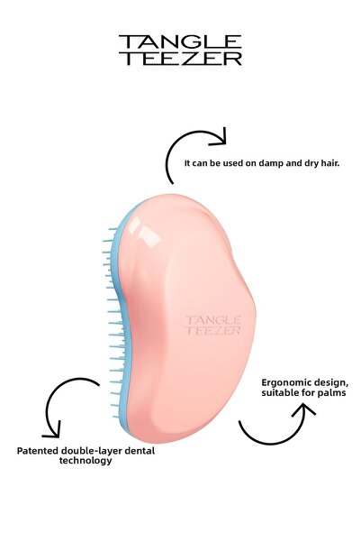 Tangle Teezer Original Fine&Frag Peach Sky Λεπτό και εύθραυστο κοραλλί & μπλε