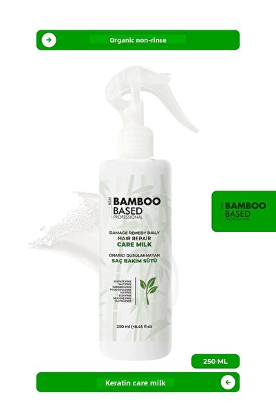 Bamboo Based Professional حليب العناية بالكيراتين من جرين لاين 250 مل