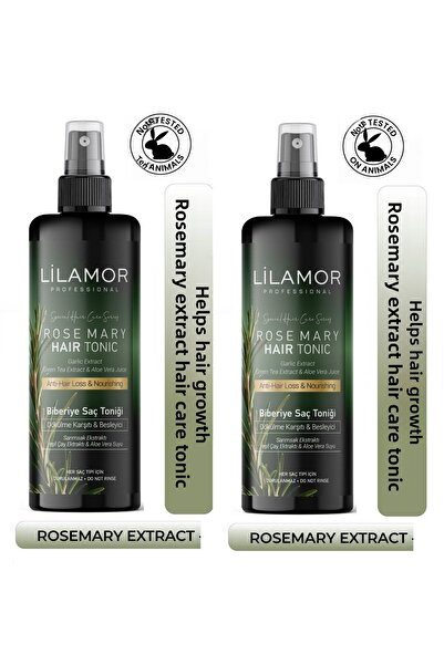 Lilamor Rosemary Water Anti-Shedding and Fast Growth Tonic 250ml + 250ml