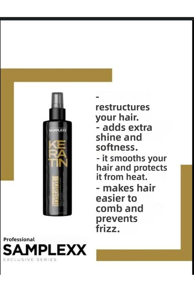 Sample قناع الكيراتين الفوري الذي لا يترك على الشعر 125 مل