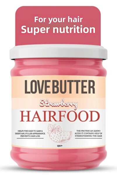 LOVE BUTTER قناع الشعر بالفراولة والبطيخ بالفراولة والبطيخ 190 مل