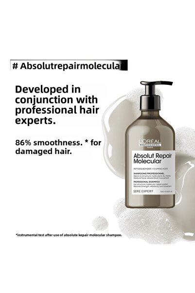 L'oreal Professionnel شامبو احترافي للإصلاح المطلق الجزيئي - 500 مل كبريتات ل...
