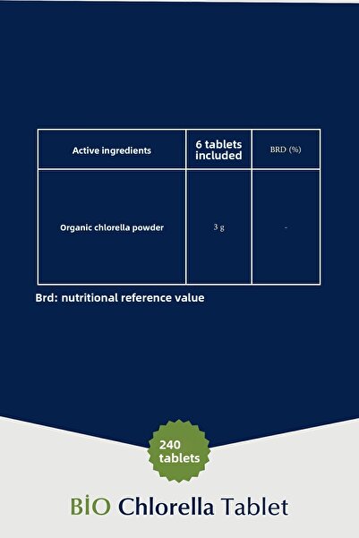 Assos Skt. 2026 Bio Chlorella 240 Tablets