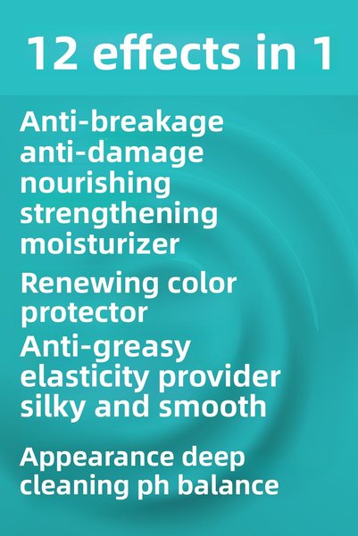 PANORAMA PROFESSIONAL Professional Breakage and Damage Prevention Care Set 12 Effects in 1/400 ml X2 Shampoo Set of 2 Vegan