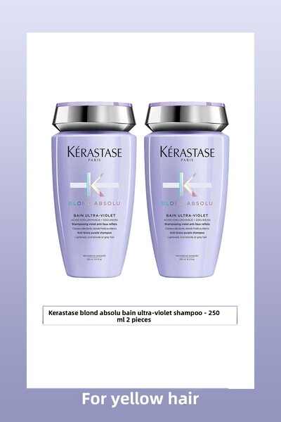 Kerastase مجموعة أشقر أبسولو باين للأشعة فوق البنفسجية لمحاذاة الأشعة البرتقا...