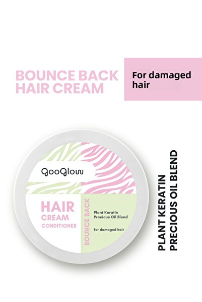 GOOGLOW بلسم كريم الشعر باونس باك - للشعر التالف / بلسم الشعر التالف