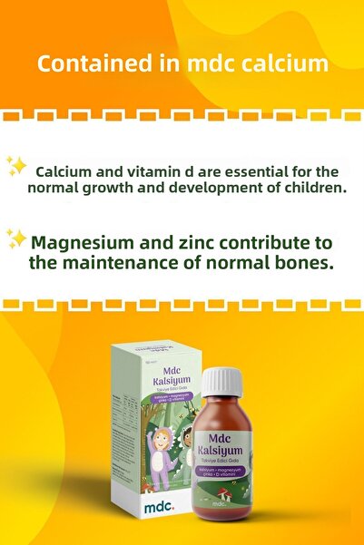 MDC 150mlCalcium, Magnesium and ZincVitaminD Supplement