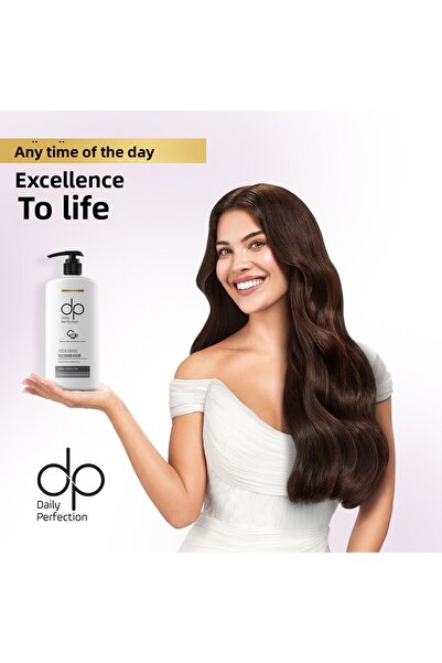 dp Daily Perfection كريم العناية بالشعر بحليب القطن وجوز الهند 400 مل