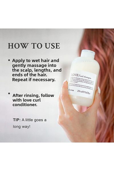 Davines 666 DAVINES Love Curl - Shampoo for Curly and Wavy Hair 250ml Determine Curl