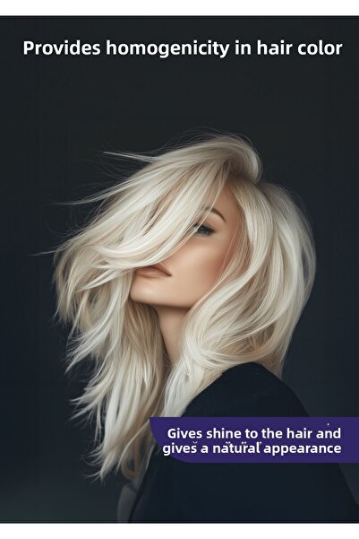 NISHLADY Touch of Silver Gold Destroying Anti-Orange Purple Shampoo 947 ml