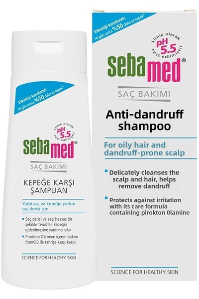 Sebamed شامبو لامع للجنسين 400 مل - غسول فعال ضد القشرة