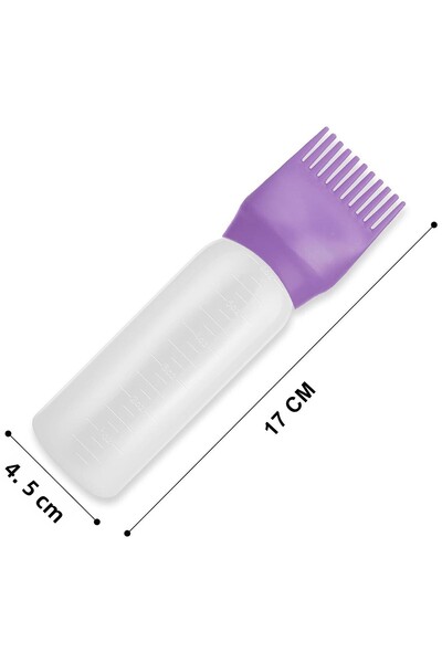 COZY SENSE Hair Coloring Grooming Comb 1Pc Colorful Practical Hair Coloring Bottle Grooming Oil Hair Dye Gloves Brush