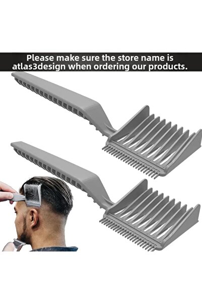 fades maker Pieptene profesional pentru tuns barbier - plastic - 3d