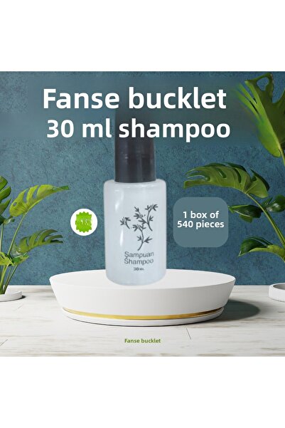 FANSE BUKLET شامبو صغير من نوع الفندق، علبة واحدة، 540 قطعة، 30 مل