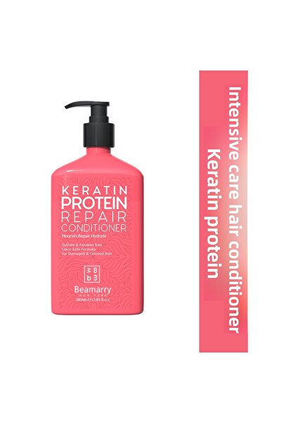 Beamarry كريم كيراتين بروتين لإصلاح الشعر التالف ومضاد للتساقط وتكثيف الشعر 380 مل