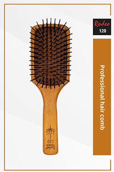 RODEO Perie profesională pentru deschiderea părului din lemn Edyy's 120