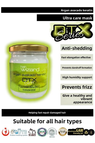 HAIR WIZARD Detox Ultra Care Mask Special for Loss, Damaged and Slow Growing Hair