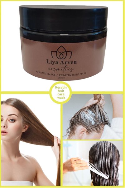 Liya Arven Hair Nourishing Repair Hair Keratin Care Mask 250ml