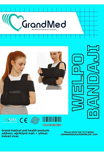GrandMed Welpou ضمادة الكتف خلع كسر الترقوة كسر الذراع حبال