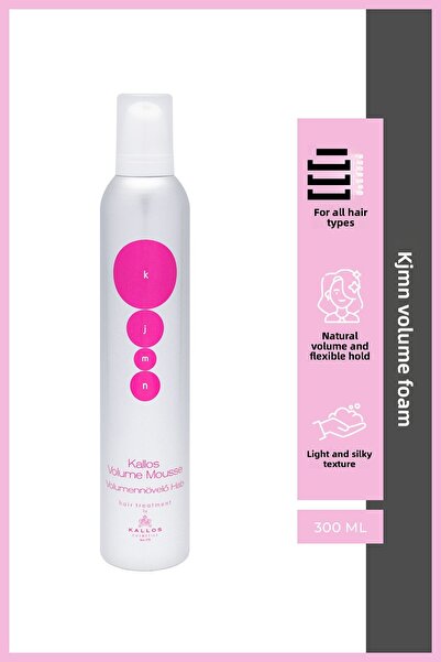 Kallos Cosmetics Обемна фиксираща пяна KJMN Kallos 300мл