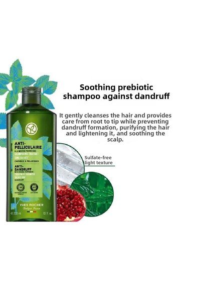 Yves Rocher Soothing Prebiotic Shampoo - Anti-Dandruff/Anti-Pelliculaire 300 ml