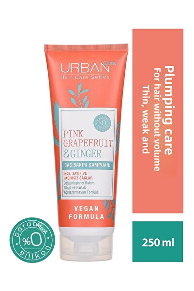 Urban Care 250 مل شامبو العناية بالشعر بالجريب فروت والزنجبيل - وردي