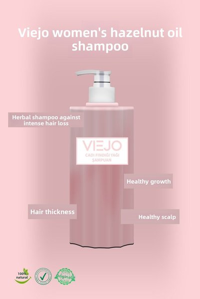 Viejo 3 Bottles - Witch Hazel Shampoo - Anti-Hair Loss, Hair Regrowth Restorative Smart Shampoo