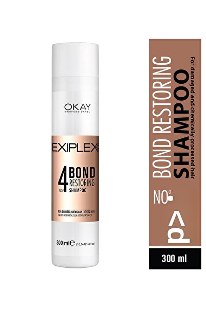 EXIPLEX شامبو رقم 4 لاستعادة الروابط 300 مل (شامبو للعناية بالشعر لاستعادة ال...