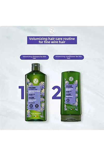 Yves Rocher Volumising Shampoo - Thin String Hair / Volume-300 ml