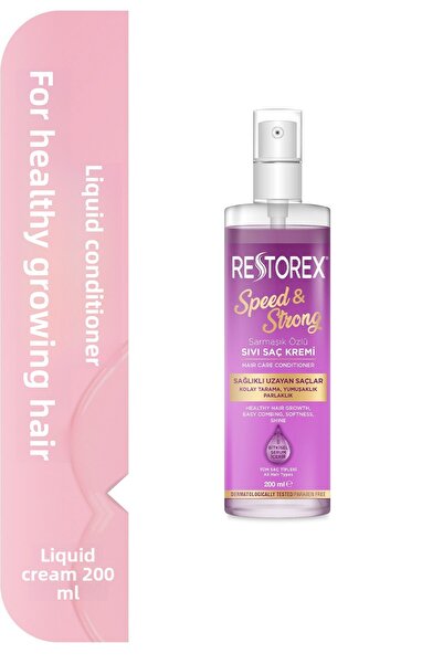Restorex Shimmering Care Liquid Conditioner with Healthy Growth Effect 200 Ml