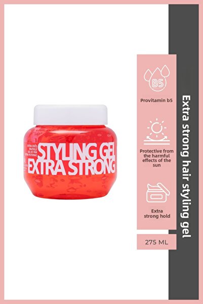 Kallos Cosmetics Kallos Extra Güçlü Saç Şekillendirici Jel 275 ML