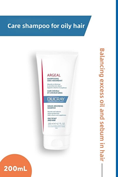 Ducky Ducray Argeal Sebum Regulator 200 ml Shampoo