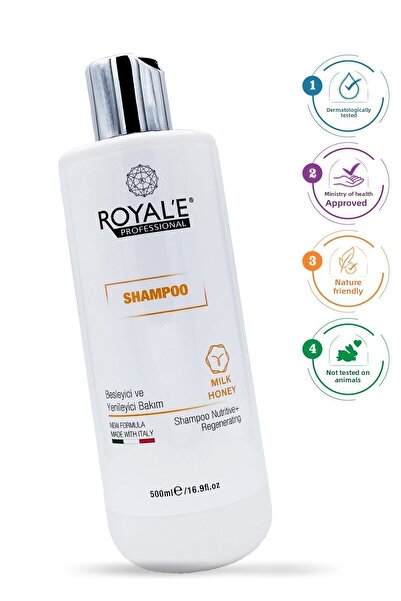 royale professional شامبو الحليب بالعسل 500 مل - شامبو