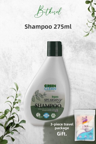 Green Clean شامبو سبايرمنت 275 مل - هدية