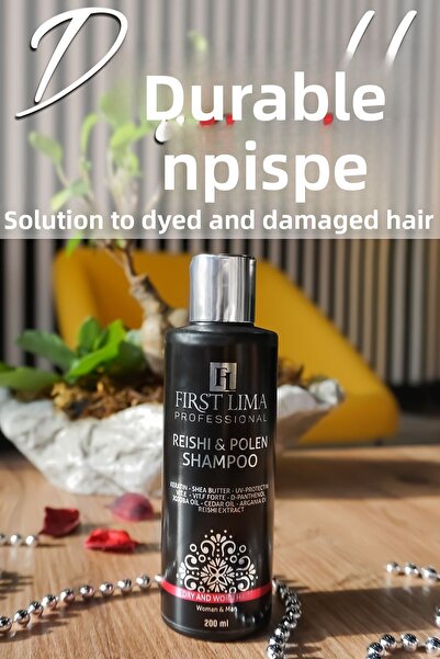 First Lima Professional 3-Piece Shampoo Care Set - Fast Growth, Anti-Spill and Anti-Frayage