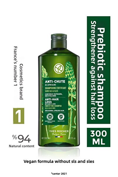 Yves Rocher Anti-Hair Loss Hair Bottoms Strengthening,Deep Nourishing Shampoo...
