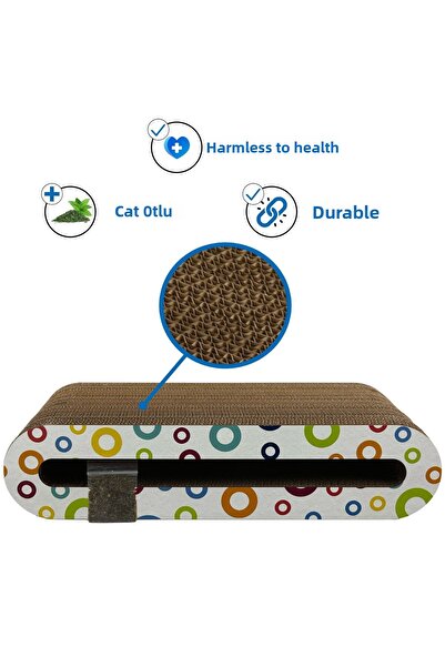 Herniks Natural Cat Herb Cat Scratch Cardboard 44cm Hr2012c