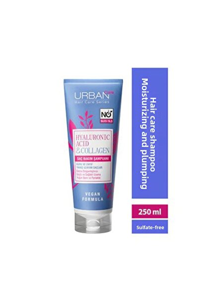 Urban Care شامبو خالي من كبريتات حمض الهيالورونيك والكولاجين - 250 مل