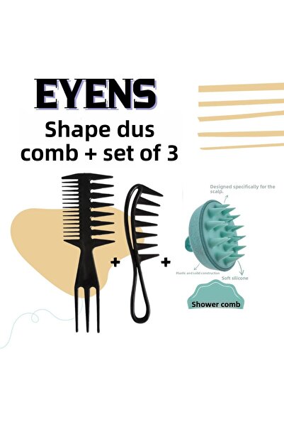 EYENS Figurină de ceară + pieptene de duș Set de 3