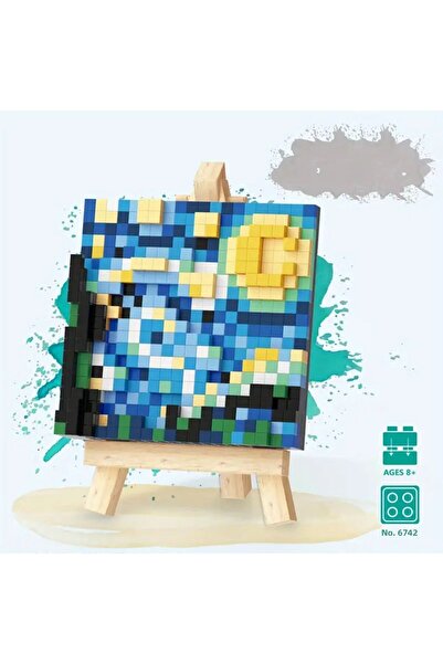 Choice 6742 مكعبات بناء للرسم الزيتي - ألعاب تعليمية للأولاد والبنات - هدية م...