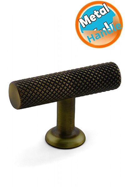 NZB Yellow Metal Furniture - Button Handle, Kitchen Cabinet, Drawer Cabinet, ...