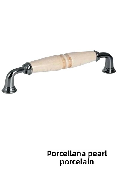 Porcellana Perla 16cm- Sertar dulap din porțelan Bucătărie Baie Mobilier pentru copii Mâner Mâner Kulb Kulb inci160mm-STK3367